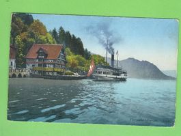 Treib Vierwaldstättersee mit Schiff