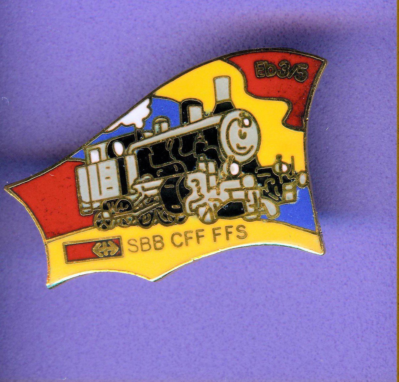 SBB/CFF/FFS Placchette & Badge: SBB CFF FFS  Eb 3/5 – Usato da Winterthur venduto da Sammleroase