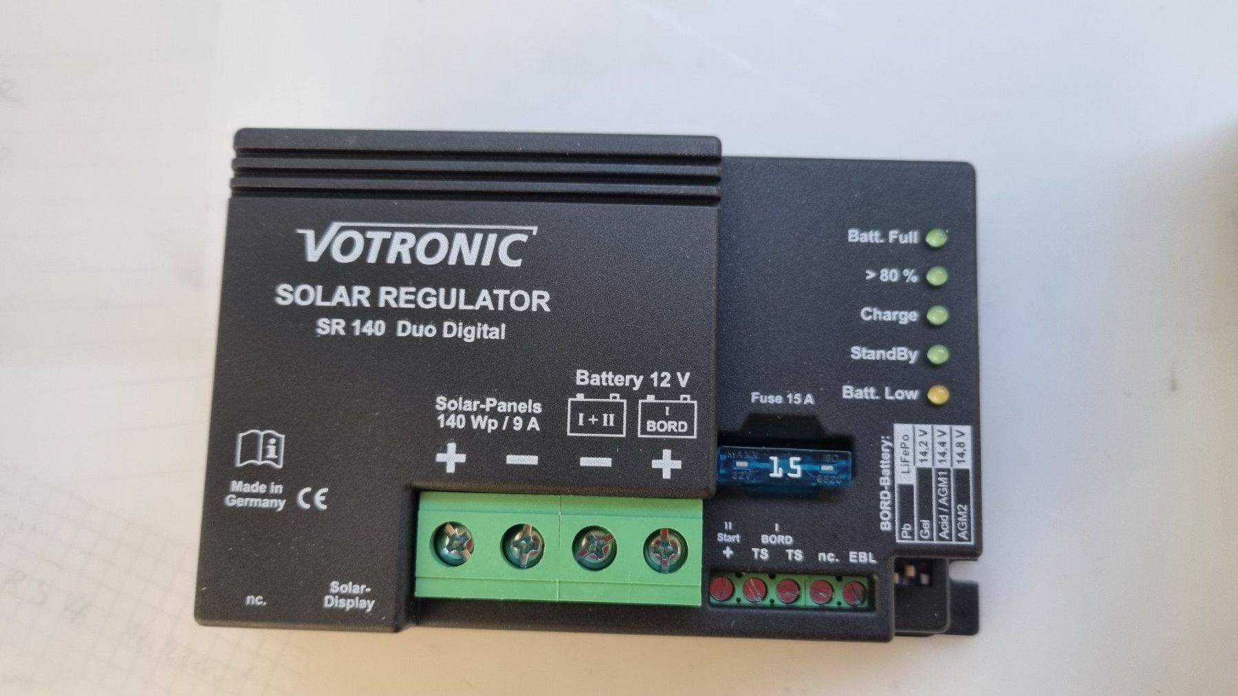 Votronic Componenti elettronici: Laderegler – Nuovo e nell'imballaggio originale da Fürigen venduto da Bucheli59