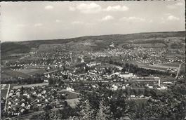 Baden AG Turgi Flugaufnahme Nr.11707 , 1963