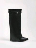 Statement Boots - 39.5 - schwarz