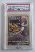 Pikachu Secret Rare PSA 10 Pokemon Cosmic Eclipse 241