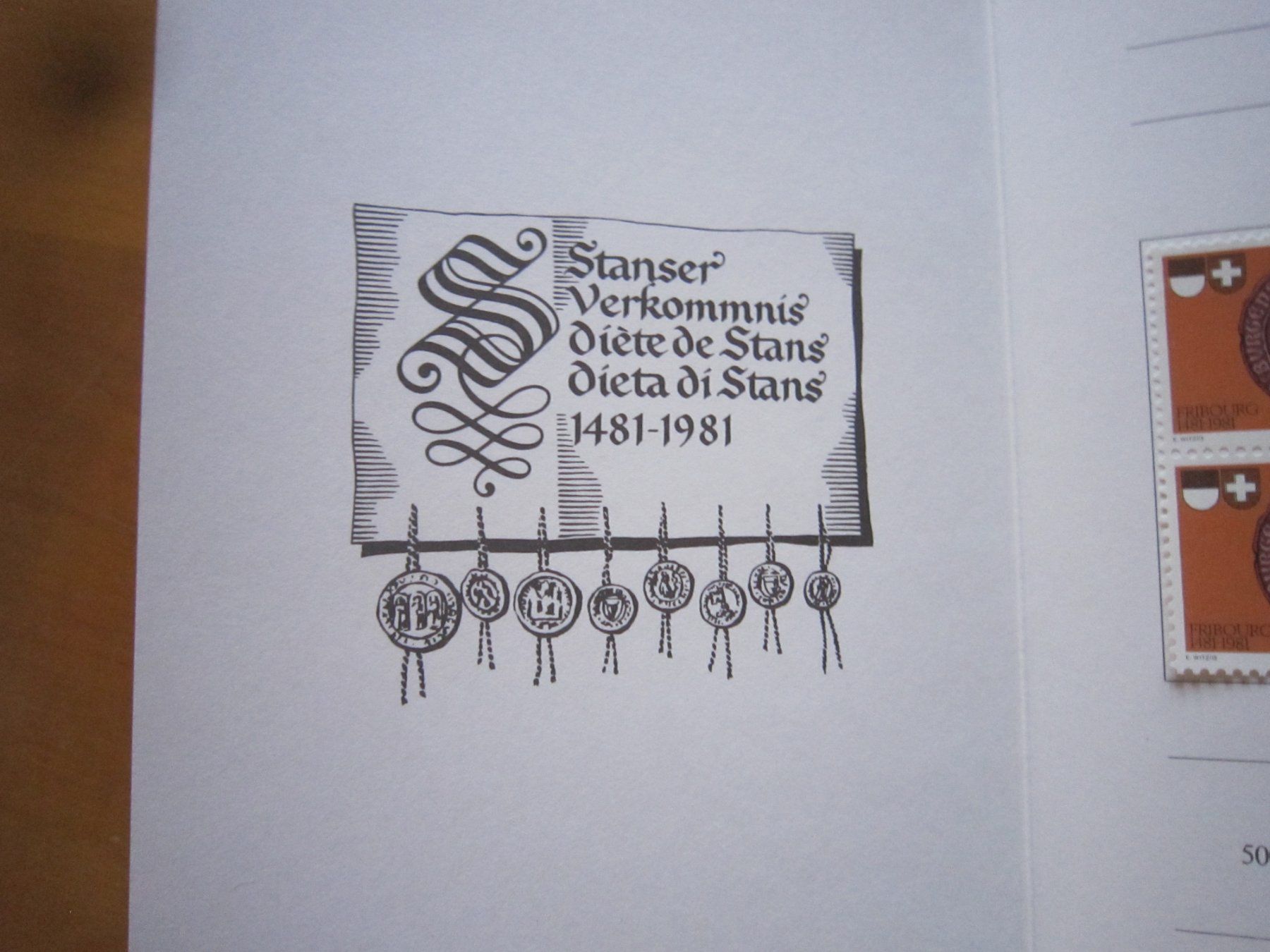 Tutti i francobolli: CH 1981 Serie FDC einzeln und 4er und Büchlein – Usato da Gordola venduto da Polentaefung 3