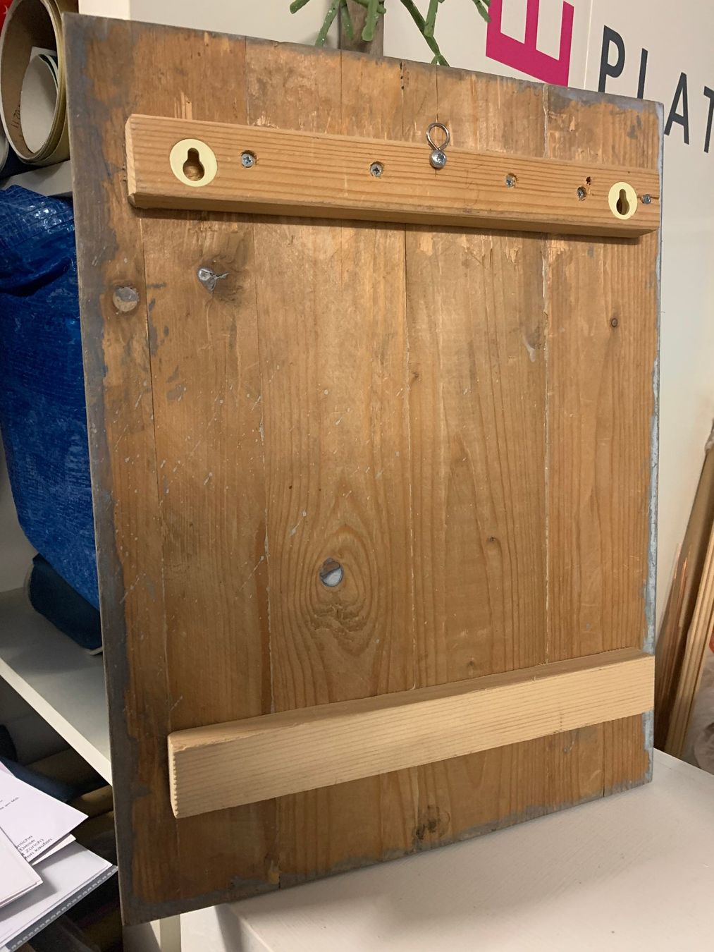 Foto & Immagini: Originelle Holztafel "Welcome" - Unikat - handmade – Nuovo (secondo la descrizione) da St. Gallen venduto da Miousch 3