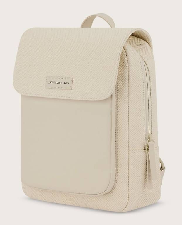 Kapten & Son Zaini: Kapton & Son Rucksack - Farbe: Sandstone – Usato da Zürich venduto da K.B123 1