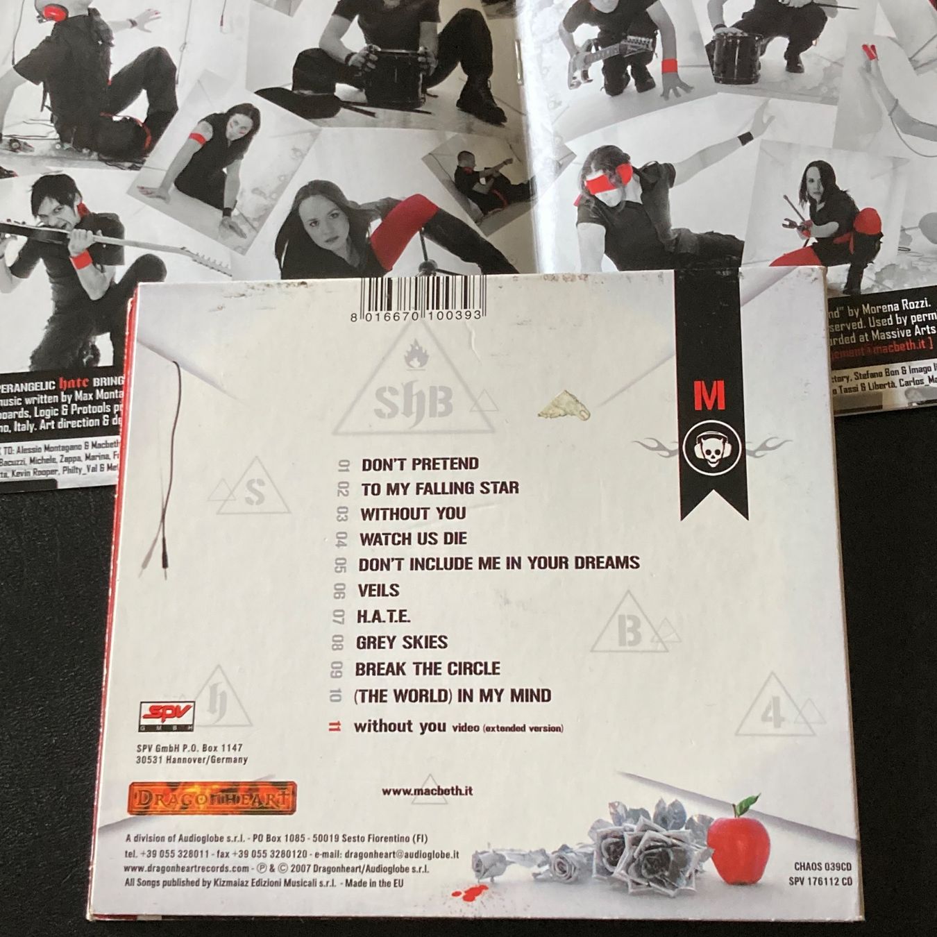 CD: Macbeth - Superangelic Hate Bringers | Gothic Metal – Usato da Bern venduto da Ntsamina 1