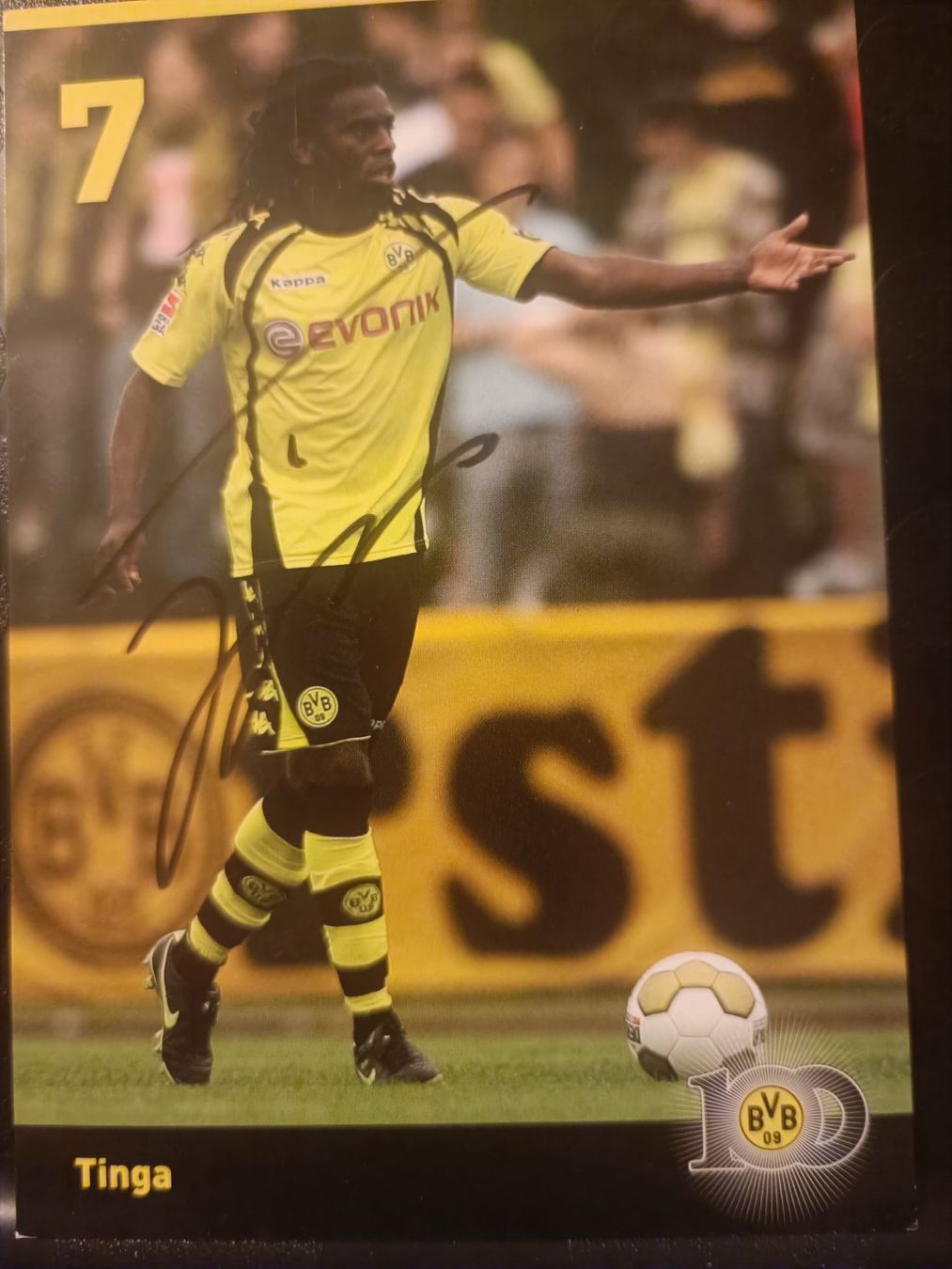 Autographes: Tinga - handsigniert BVB - Borussia Dortmund – D'occasion à Menziken par Artographs