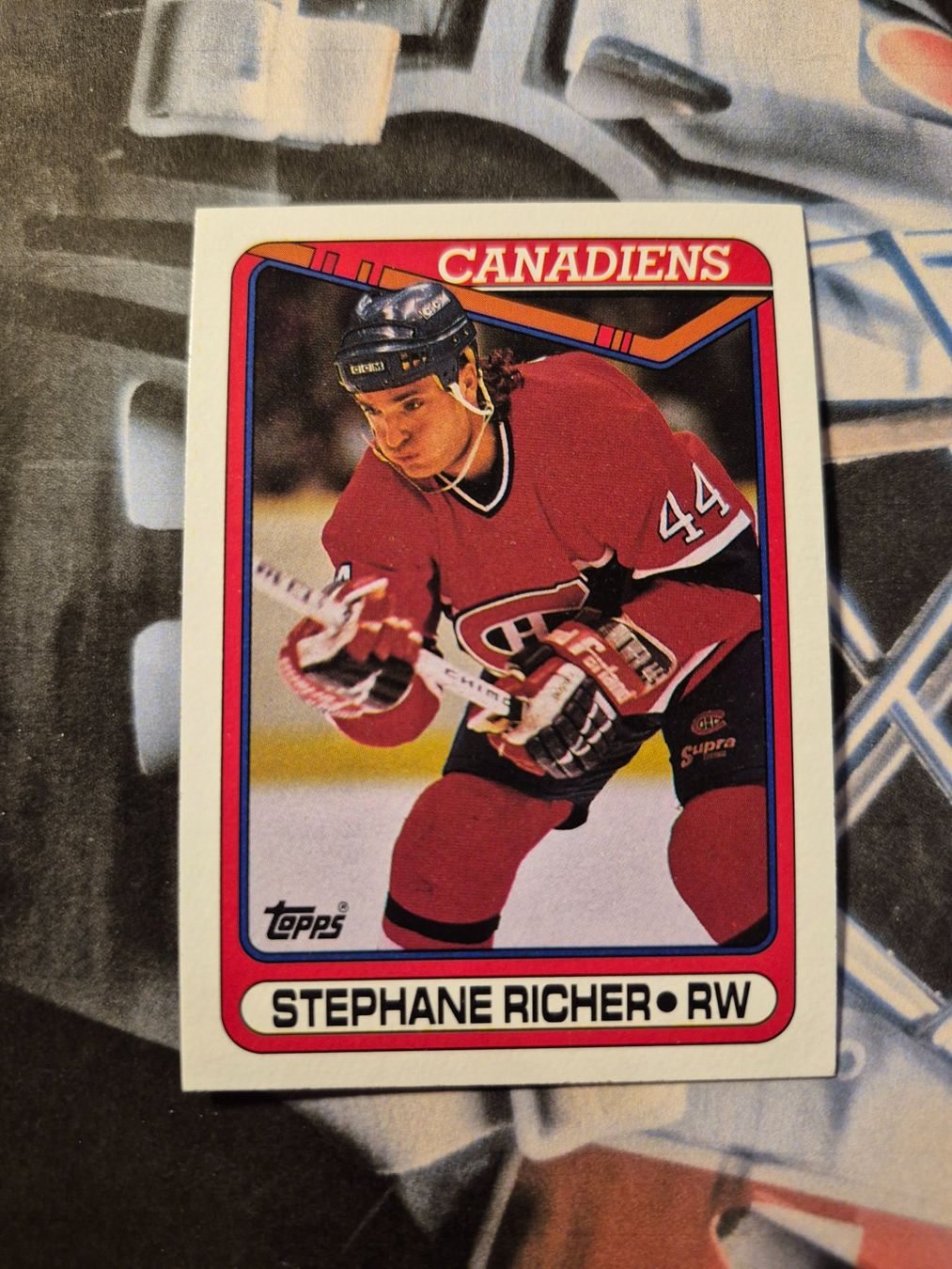 NHL Sammelbilder & Trading cards: NHL Stephane Richer Montreal Canadiens – Gebraucht aus Treiten von Sauber73