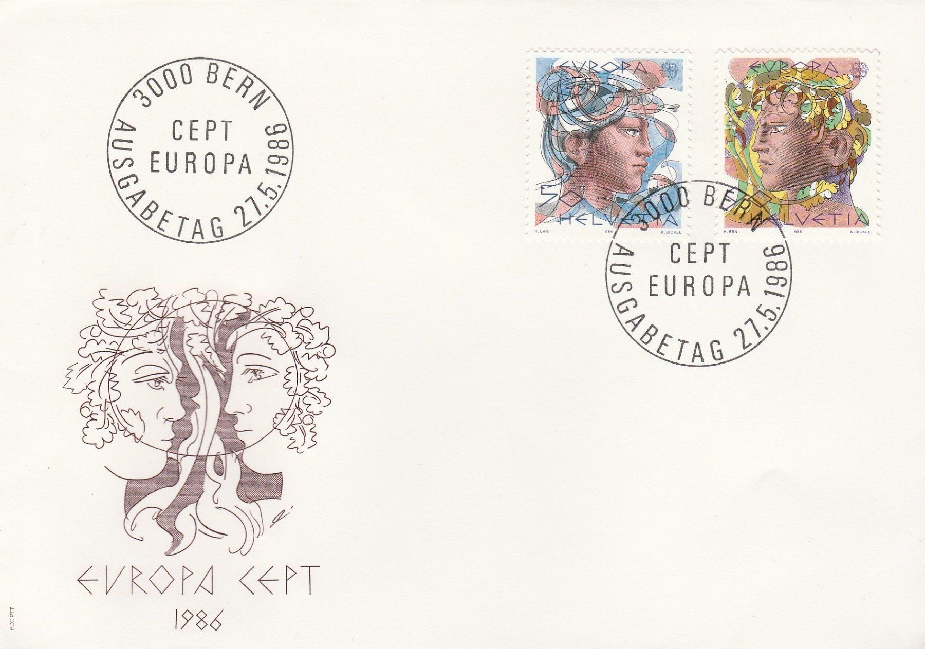 Tutti i francobolli: Europa Cept 1986 FDC – Nuovo (secondo la descrizione) da Castiel venduto da mc2017