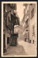 AK Basel, Altstadt, Imbergässli