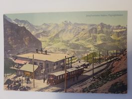 Ansichtskarte Jungfraubahn Station Eigergletscher alt R30