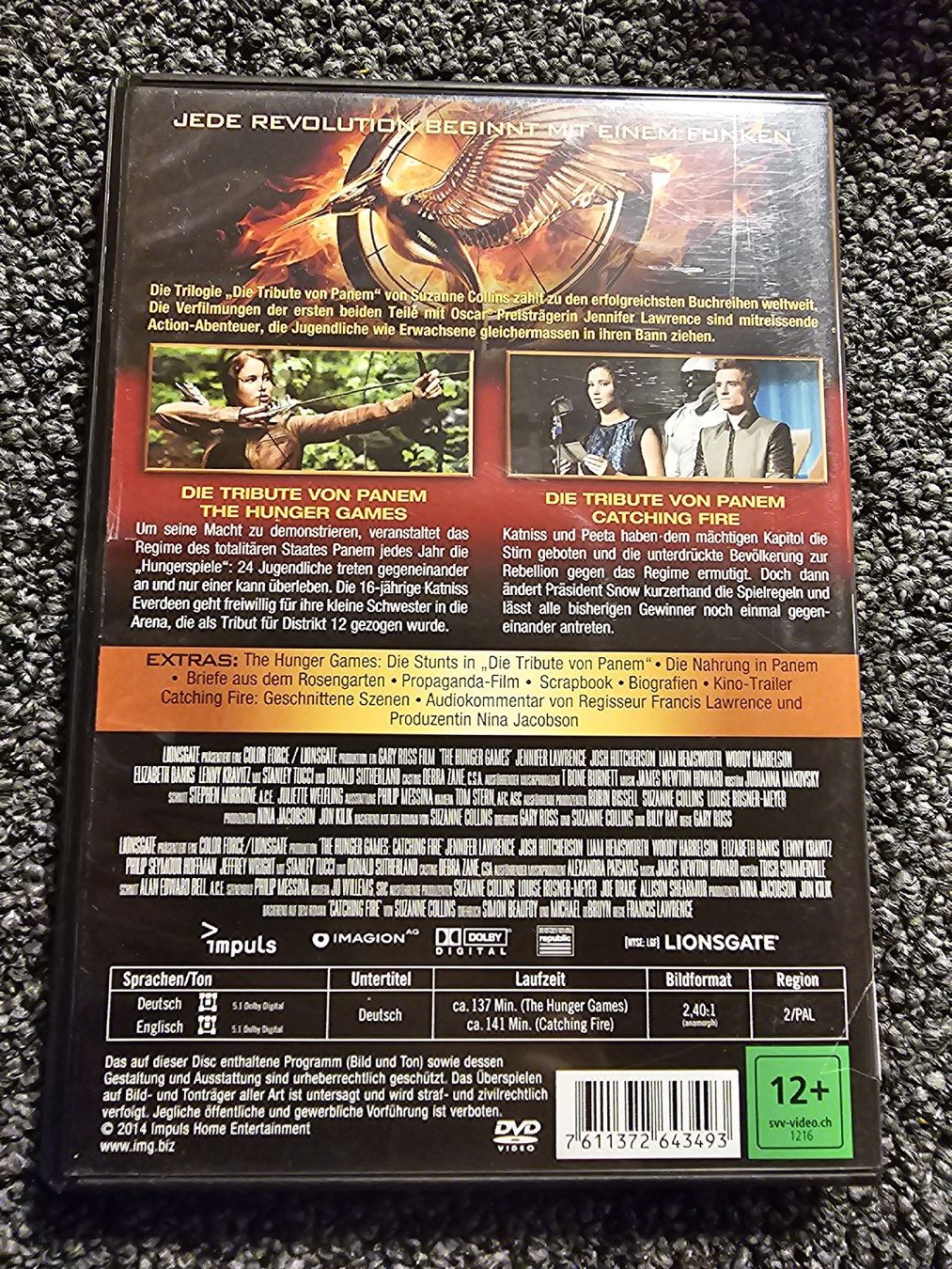 Tutti i DVDs: Hunger Games DVD Double (19561) – Usato da Ruswil venduto da jan_bxl5 1