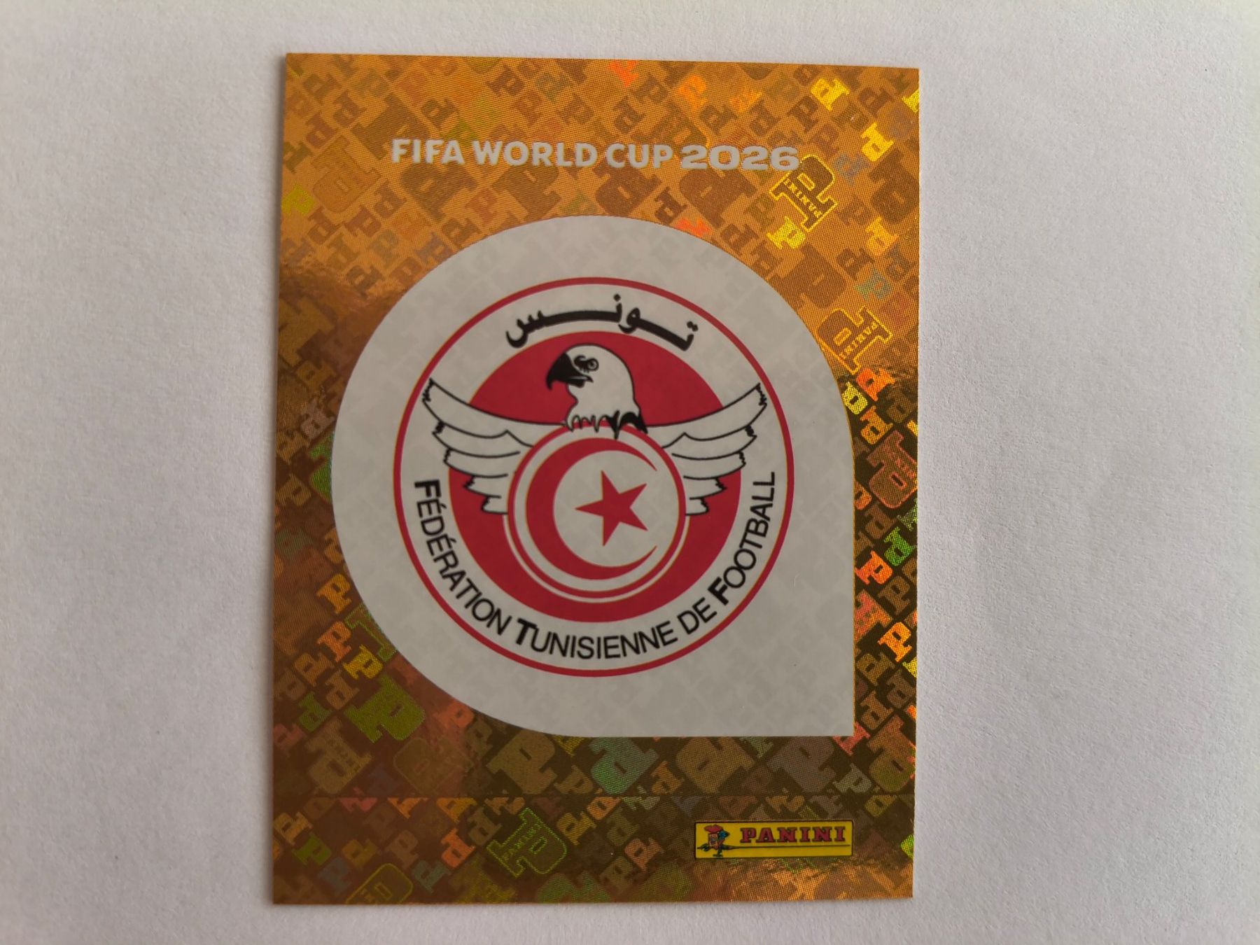 Panini Carte collezionabili: W Cup 2026 Tunisie N° 1 – Nuovo (secondo la descrizione) da Fontainemelon venduto da cathare67
