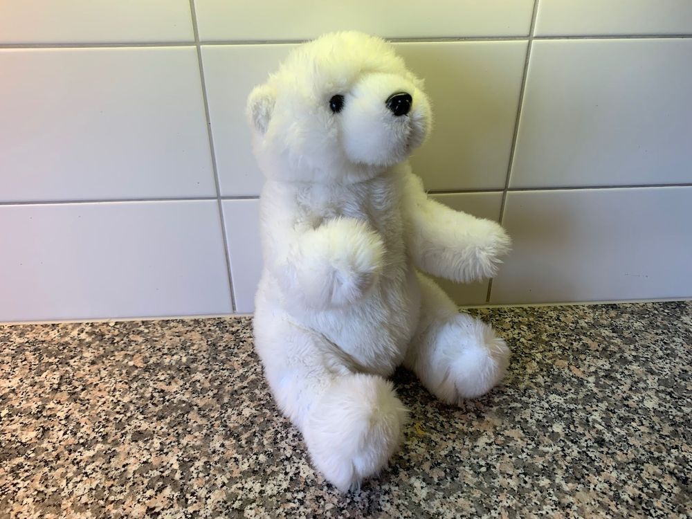 Eisbär Plüschtier Emotional Support - Ultraweich 25cm Für Stressabbau