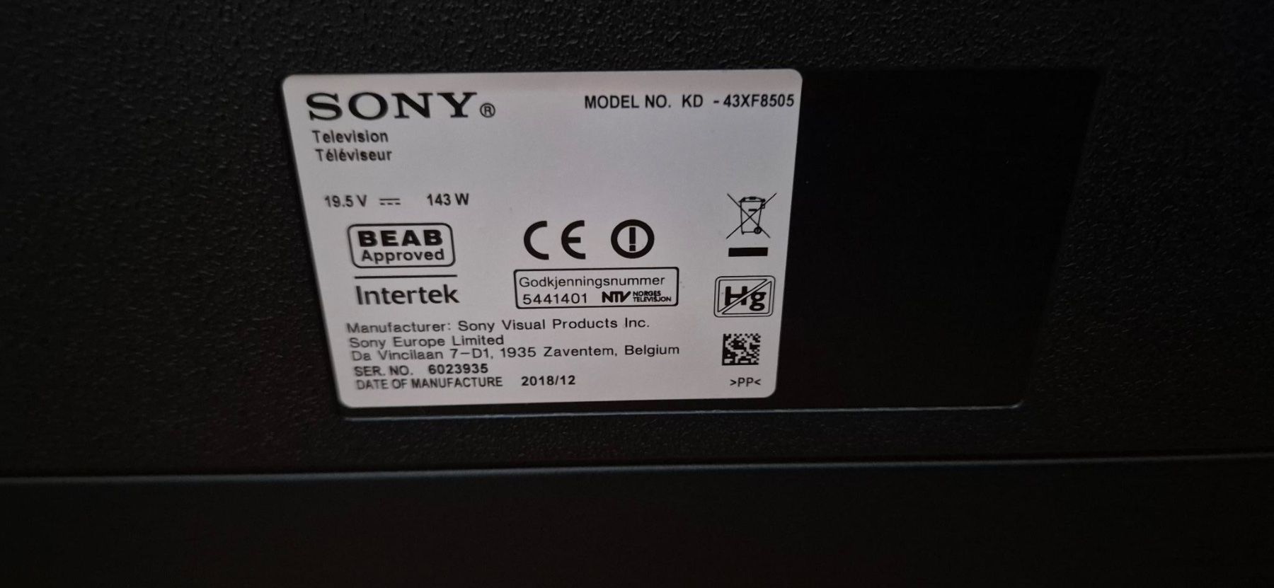 Sony Televisori: 43 Zoll 4K  Sony TV – Usato da Zürich venduto da meonri 8