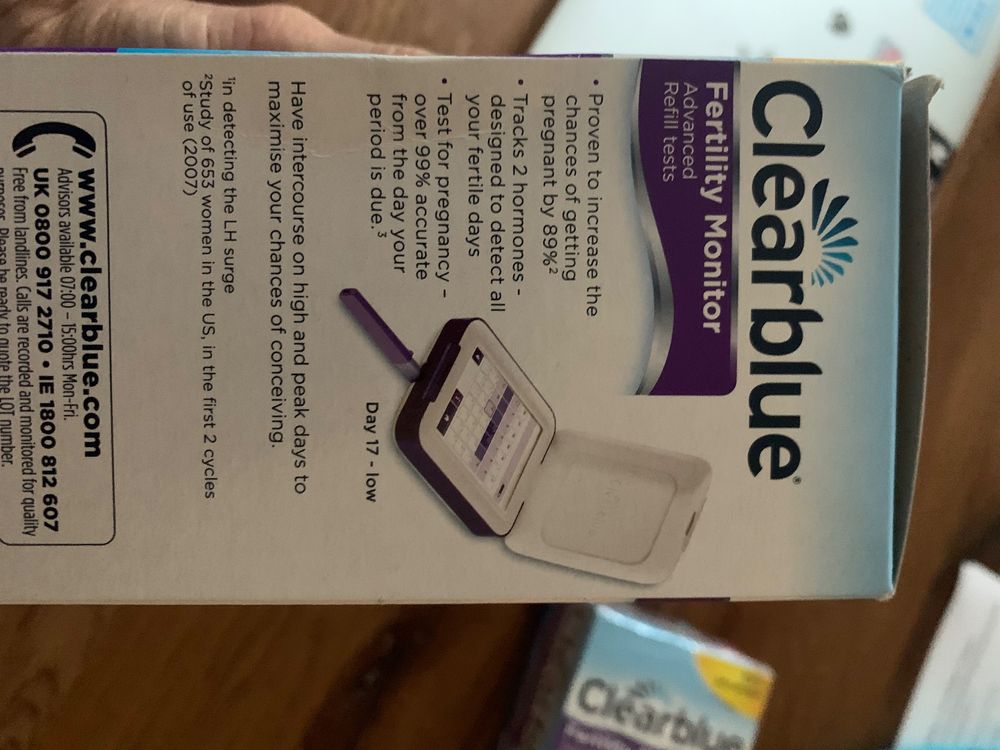 Clearblue Fertility Monitor Refill Tests (Ovulationstests) Kaufen auf