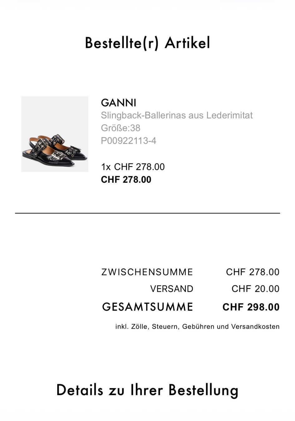 Ganni Chaussures femmes: Ganni shoes – D'occasion à Zürich par sad_rd9w 5