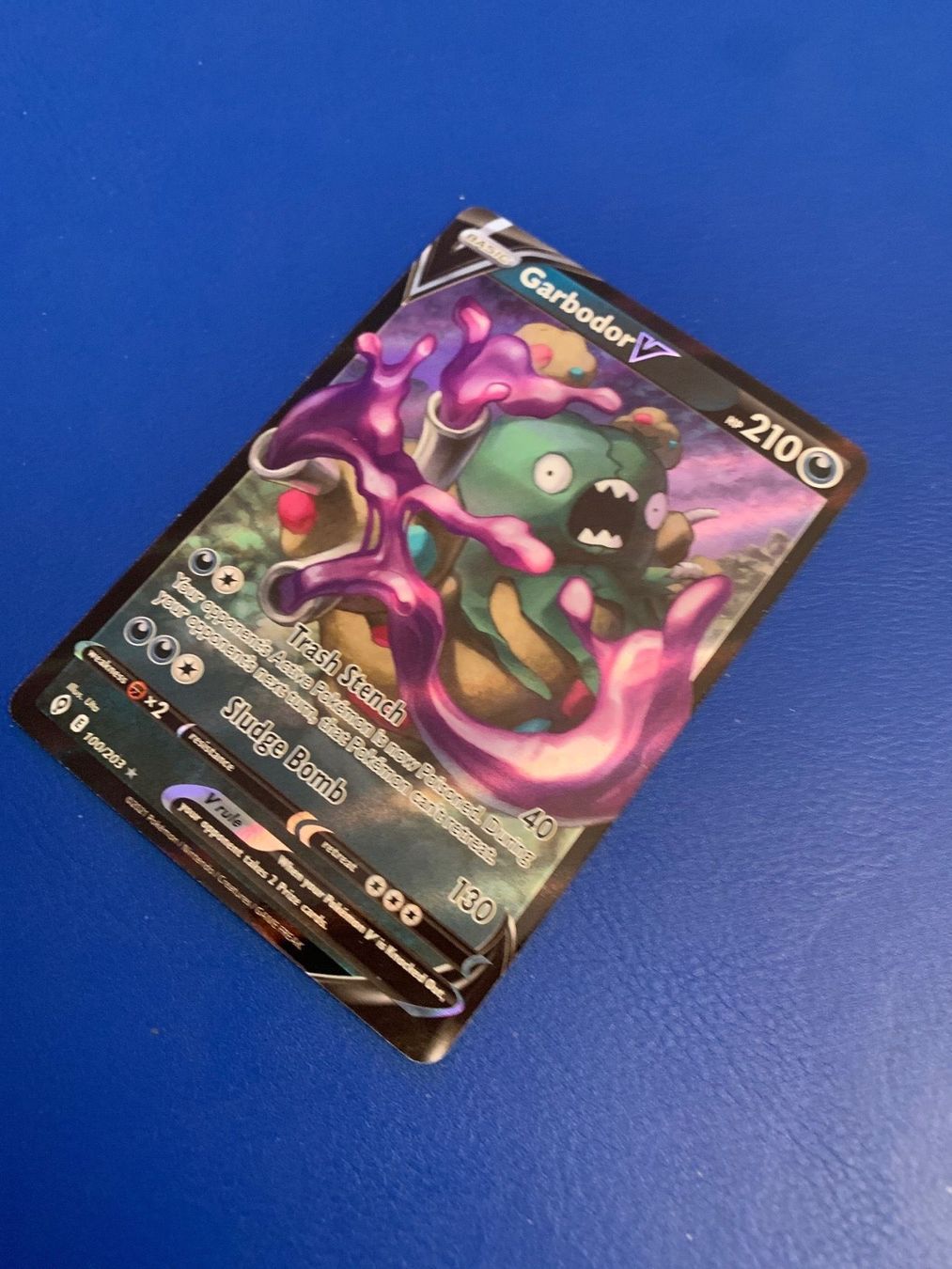 Pokémon Carte collezionabili: Pokemon EvolvingSkies GarbodorV 100/203 – Nuovo (secondo la descrizione) da Bellach venduto da Pokemam 1