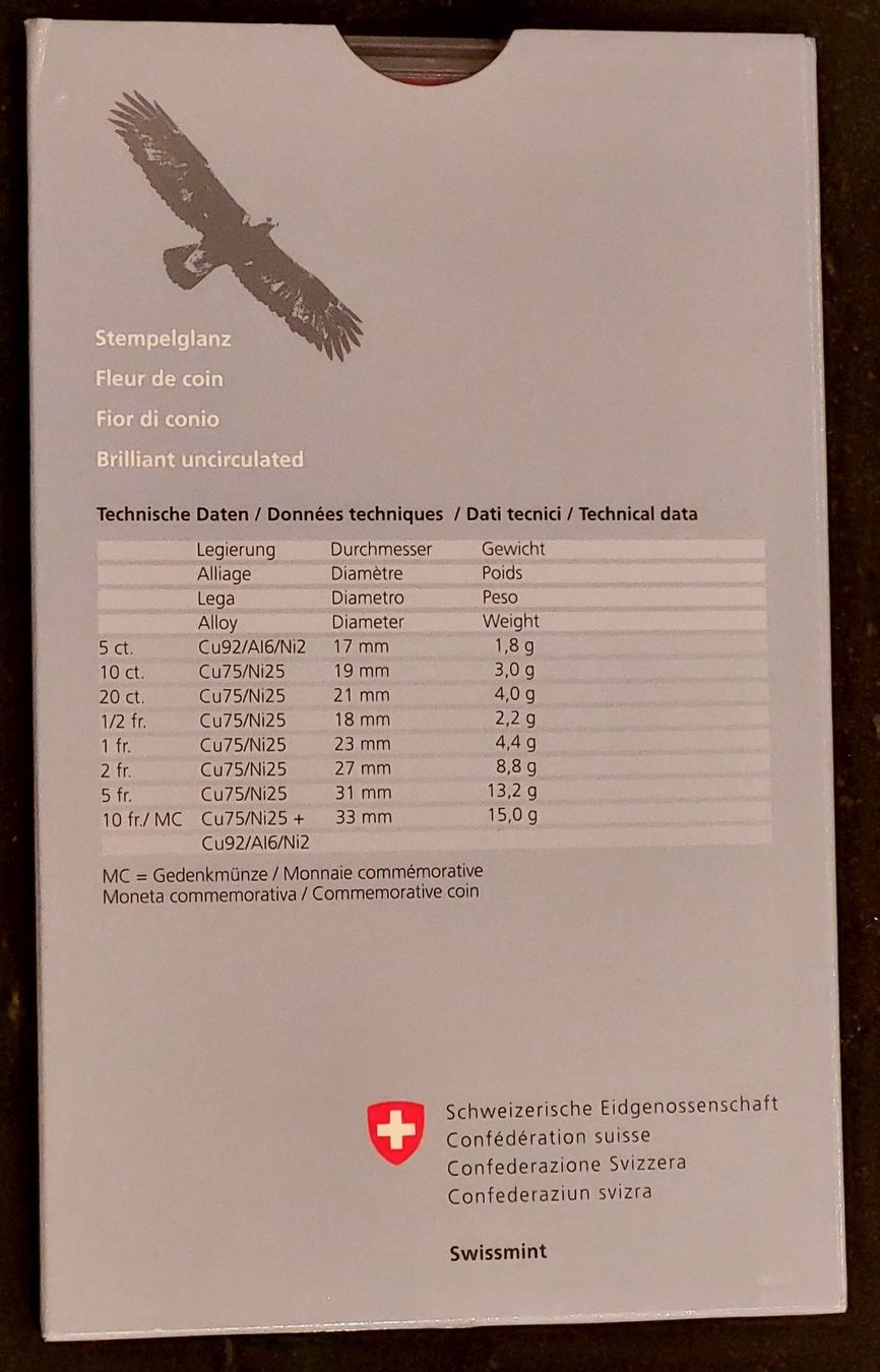 Tutti le monete: CH - Münzsatz 2008 stgl – Nuovo (secondo la descrizione) da Arch venduto da moneyswiss 3