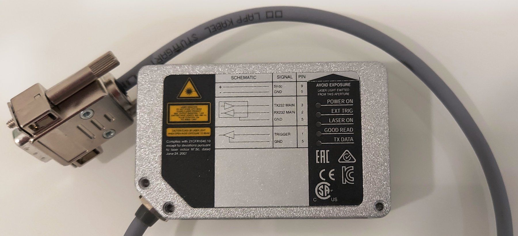 Componenti elettronici: DATALOGIC Laser und Barcodescanner (DS1100) – Nuovo (secondo la descrizione) da Höri venduto da Nastaq 2