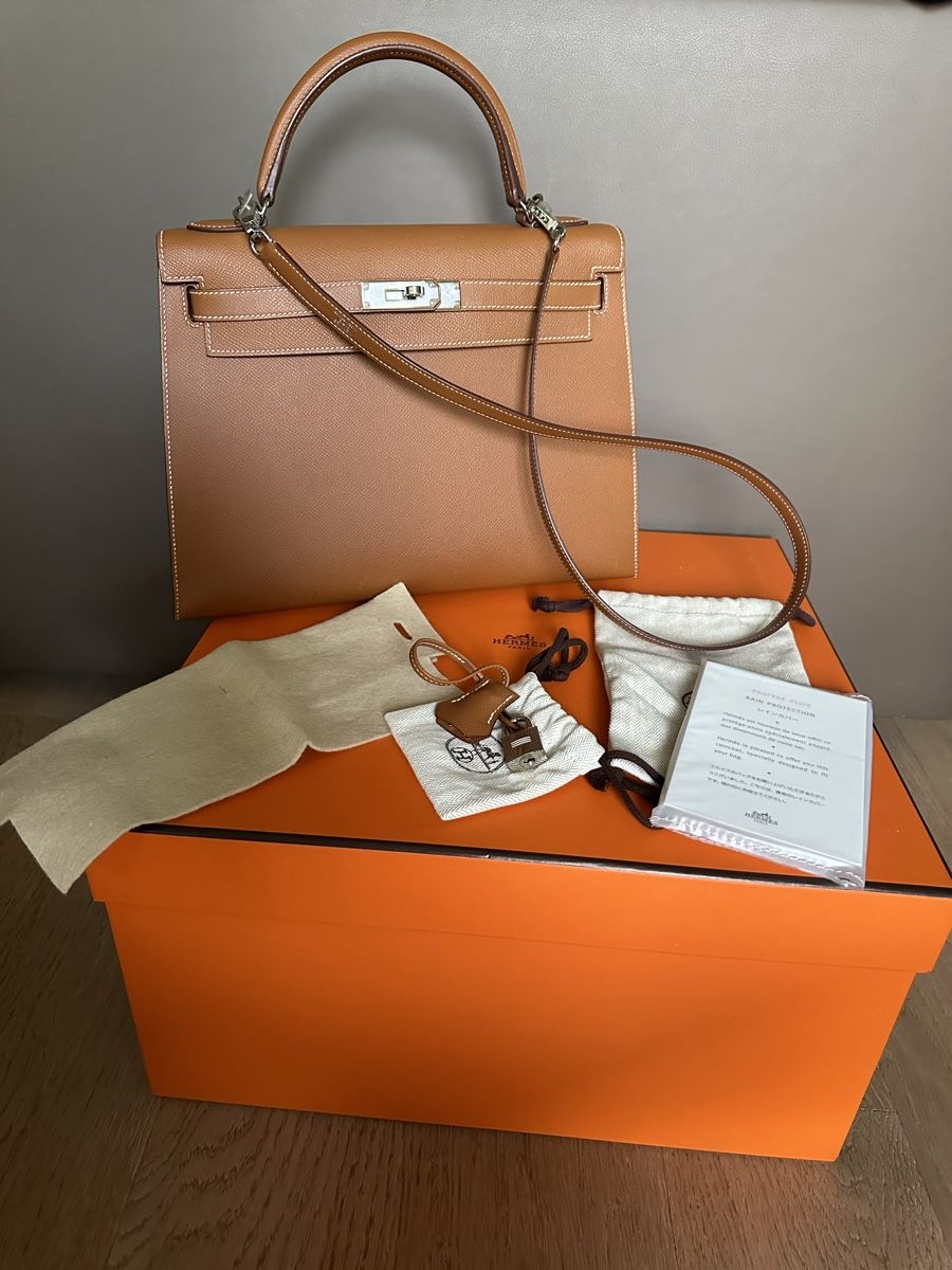Hermès Borse: Hermes Kelly 32 gold phw epsom – Usato da Zürich venduto da Restesindsuess 2