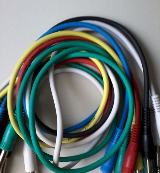Kabel: Patchkabel 30 cm Winkel/Winkel 6,35 mm – Neu (gemäss Beschreibung) aus Basel von Palmenland 1