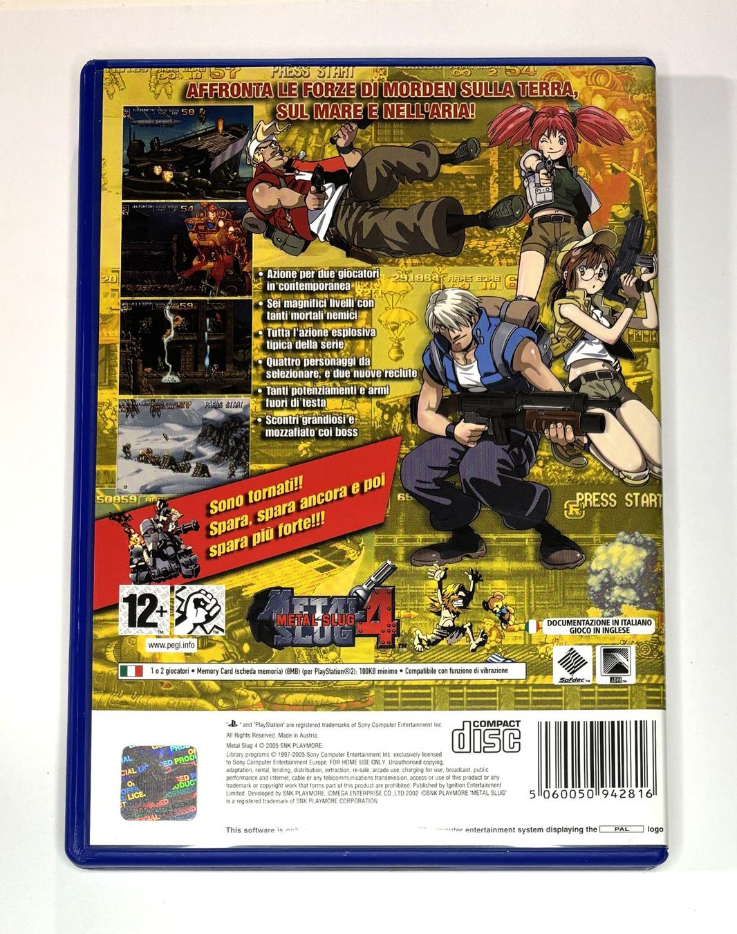 Giochi: PS2 - Metal Slug 4 – Usato da Allschwil venduto da Bullach 2