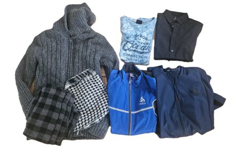 Paket Herren Gr. S Odlo Adidas - div. Jacken / Oberteile