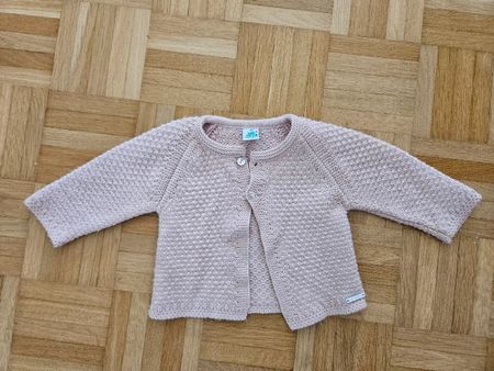 supersüsses Strickjäckli für Mädchen, 6mt
