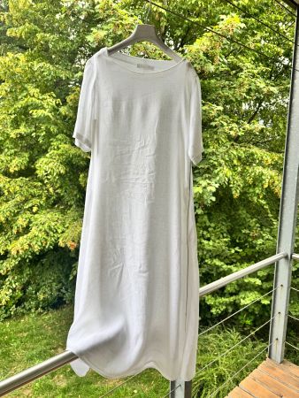 Fabiana Filippi Leinenkleid weiss