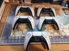 5x Original Sony PS5 DualSense Controller