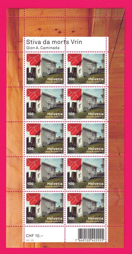 Alle Briefmarken: 2009, 1314, Sonderbogen, Architektur, Postfrisch** – Neu (gemäss Beschreibung) aus Lupfig von lubor