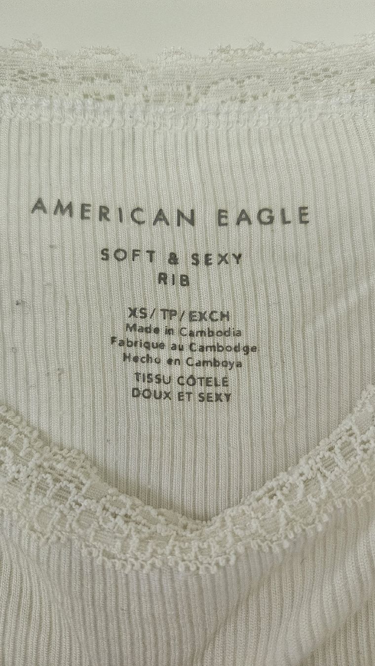 Tops: Top mit Spitze weiss Gr.XS – D'occasion à Hettlingen par Leaena279 2