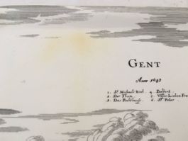 Serviertablet ca. 50 Jahre alt ! Gent !