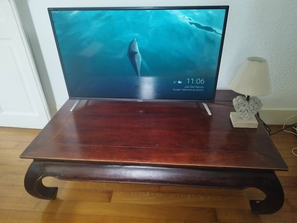 Maisons du monde Tables: Table basse bois massif – D'occasion à Vallorbe par Leonidas1337