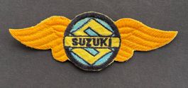 VINTAGE AUFNÄHER SUZUKI
