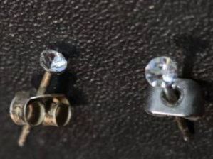 Orecchini pendenti & Orecchini a lobo: Ohr Ringe Brillanten oder Diamanten 2mm – Usato da Walterswil BE venduto da Lonitti 1