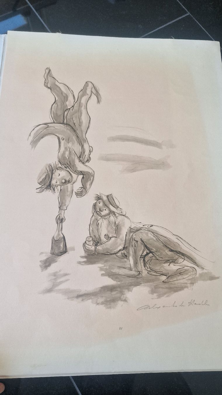 Grafica & Litografie: lithographies signées Alexandra de Hadeln – Usato da Echandens venduto da Vasteinauer 1