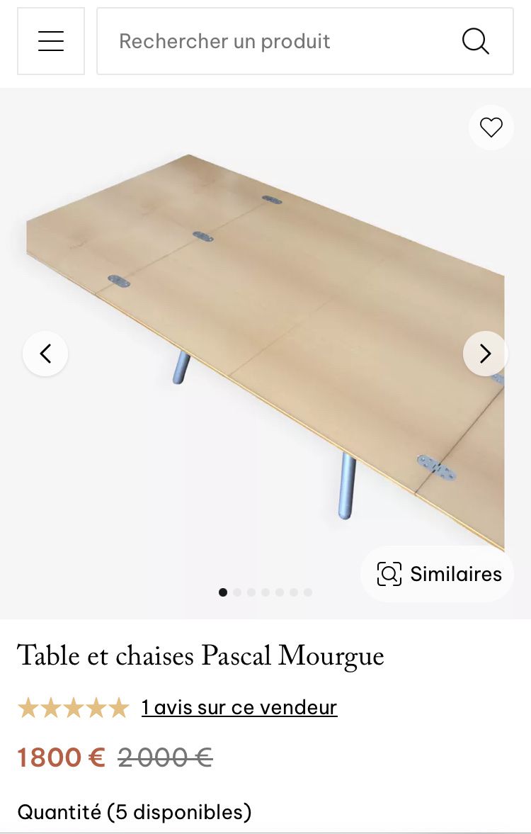 Tavoli: Table Design basse haute Pascal Mourgue – Usato da Lausanne venduto da Csamadhi 9