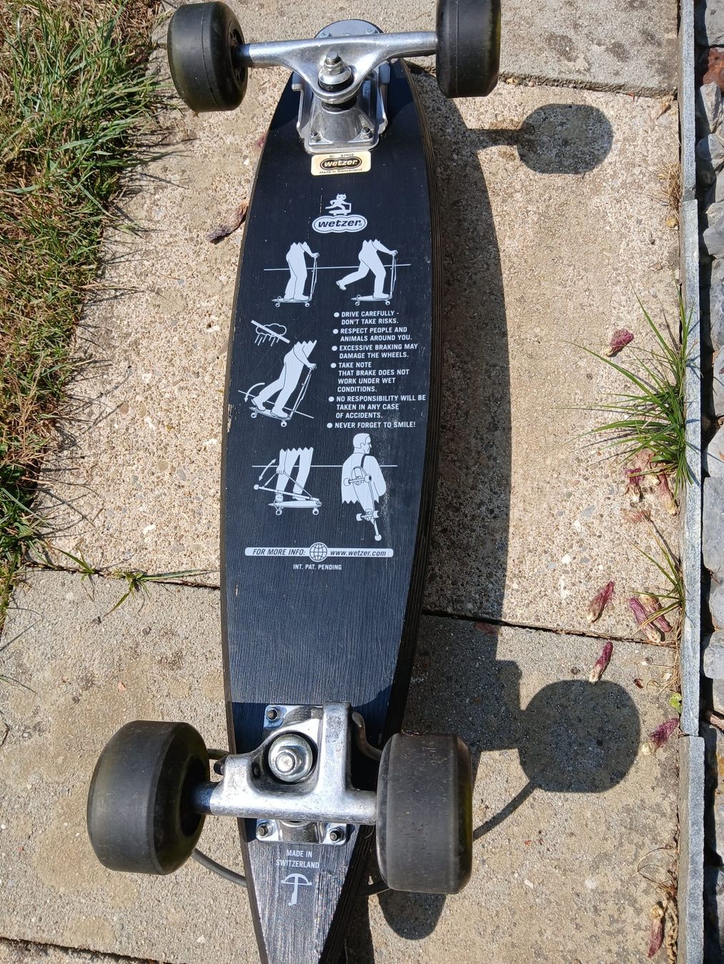 Skateboards: Wetzer Skateboard Rollbrett  – D'occasion à Obfelden par Alf2005 1