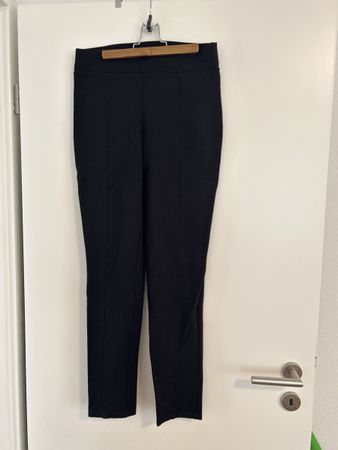 Women's Black Elegant Trousers MARIE CLAIRE, size L