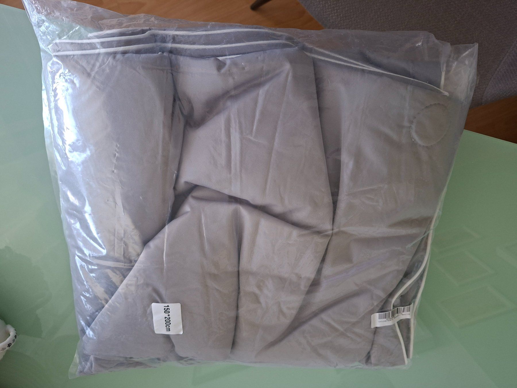 Coperte: Sommerdecke Neu,  kühlend, grau – Nuovo e nell'imballaggio originale da Volketswil venduto da Corvette06 2
