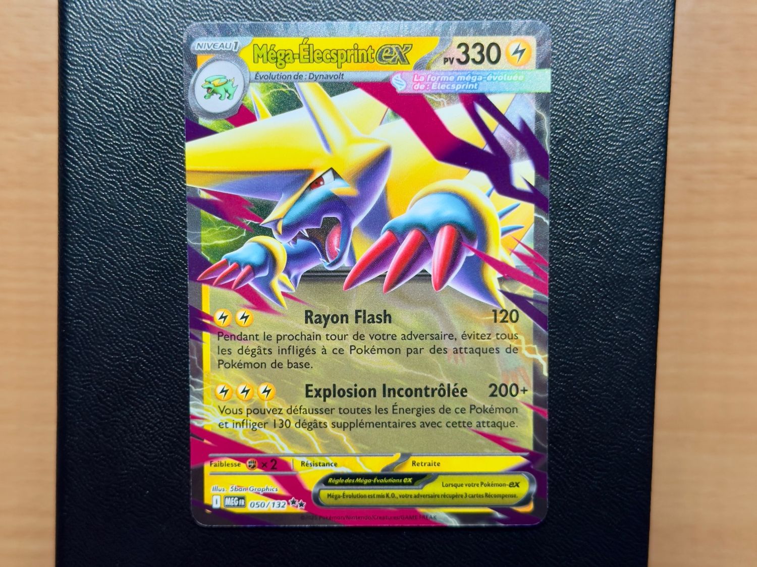 Pokémon Carte collezionabili: Méga-Élecsprint EX (050/132)- Méga-Évolution - ME01 - MEG FR – Usato da Chézard-St-Martin venduto da Kro_Cards