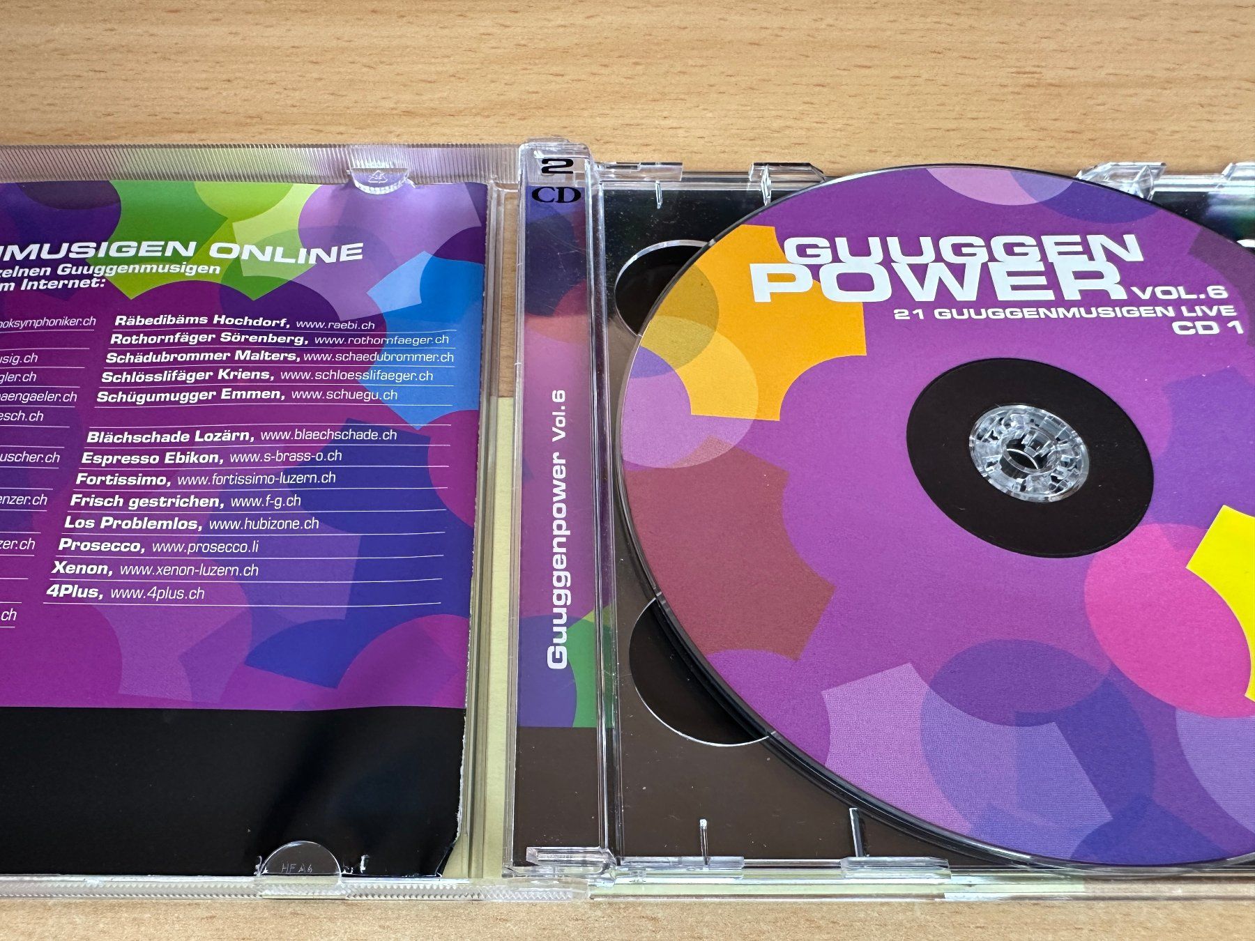 CDs: Guuggen Power Vol. 6 - 2 CD – Gebraucht aus Rikon im Tösstal von Alpenmutz 2