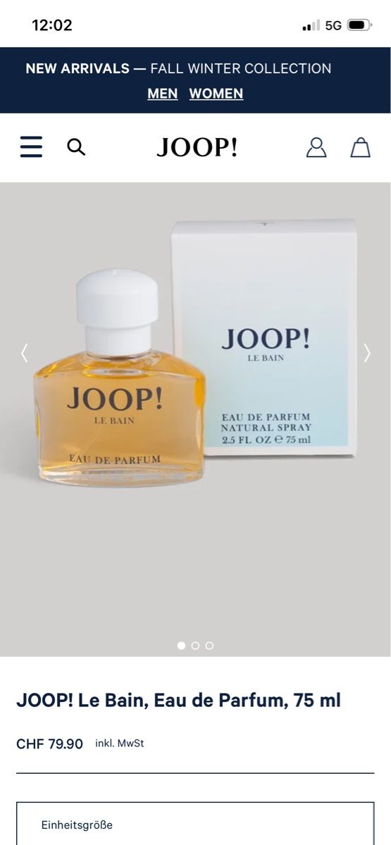 Joop Profumi & Eau de Toilette: Parfüm Joop Le Bain – Usato da Rüti ZH venduto da Tal_ga6N 4