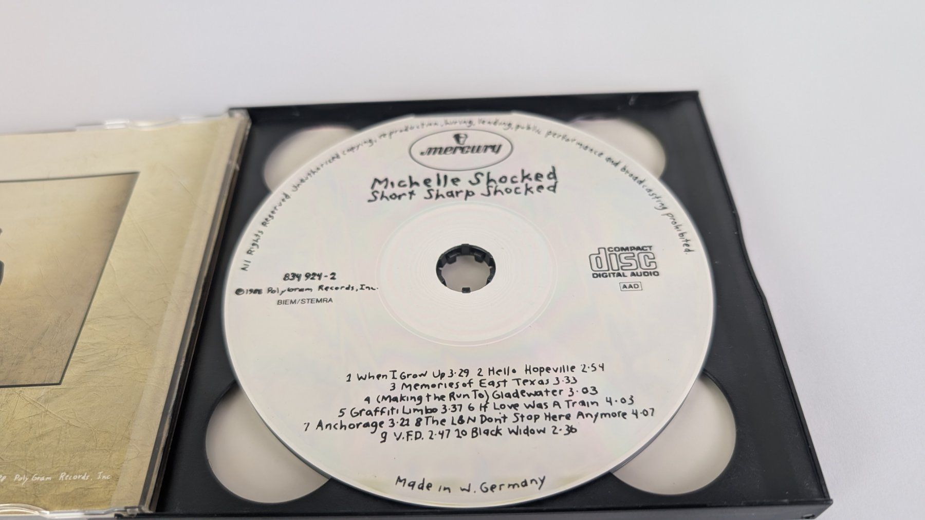 CD: Michelle Shocked - Short Sharp Shocked CD, Top (2xCD) – Usato da Zürich venduto da axolottchen 8