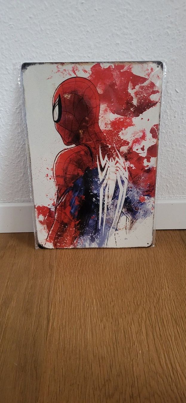 Schilder: Blechschild Spiderman – Neu und originalverpackt aus Münsingen von Heroism2010