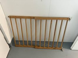 Absperrgitter Holz