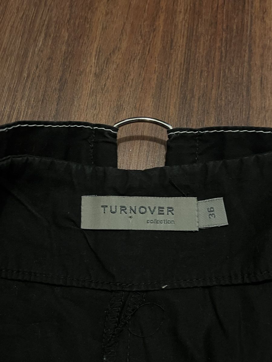 Hosen: Schwarze Stoffhose Schlaghose Gr. 36 Turnover – Neu (gemäss Beschreibung) aus Luzern von Woodbee44 2