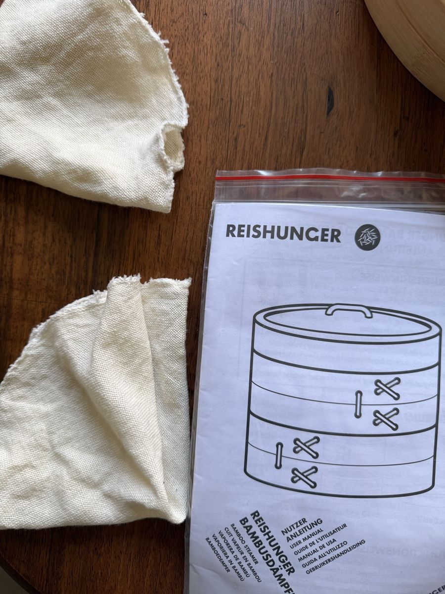 Elettrodomestici da cucina: Bambusdämpfer (Reishunger) 25cm – Usato da Bern venduto da DomL 4